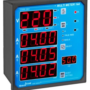 مولتی متر 144 شیوا امواج نمایشگر ولتاژ و جریان