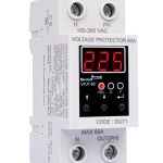 محافظ ولتاژ دیجیتال60A شیوا امواج