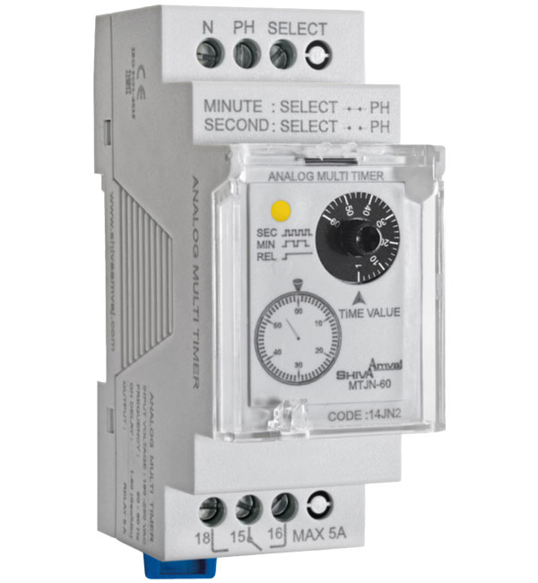 مولتی-تایمر-آنالوگ-سری-ان مولتی تایمر آنالوگ شیوا امواج مدل MTJN-60 - Image 1